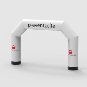 Aufblasbarer Start- und Zielbogen, kantiges Design