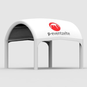 Aufblasbarer Pavillon 3x3m - Mobiler Schutz für Veranstaltungen im Freien.
