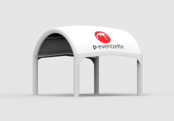 Aufblasbarer Pavillon 3x3m - Mobiler Schutz für Veranstaltungen im Freien.