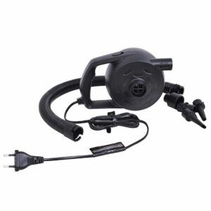 Hochleistungspumpe Elektro-Luftpumpe - 90 mbar Luftkompressor für schnelles Aufpumpen von Zelten und Werbesäulen.